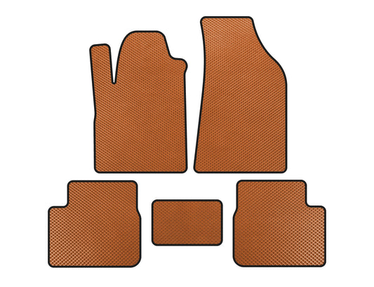 EVA Floor Mats (Orange) for Fiat Bravo 2008-2016 - image 1