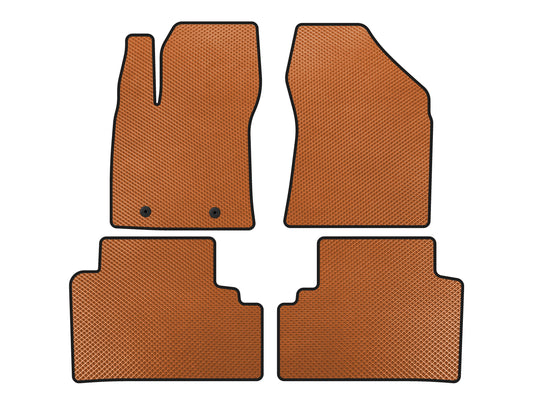 EVA Floor Mats (SD, Orange) for Toyota Avensis 2009-2018 - image 1