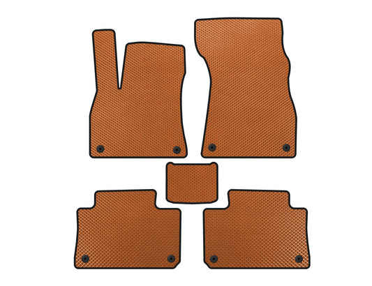 EVA Floor Mats (Orange) for Audi e-Tron 2018-2022 - image 1