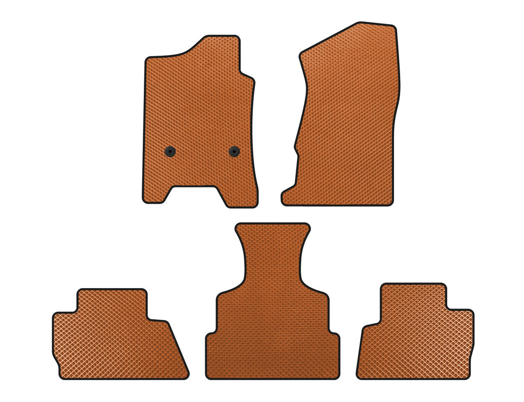 EVA Floor Mats (2014-2020, Orange) for Chevrolet Tahoe 2014-2019 - image 1