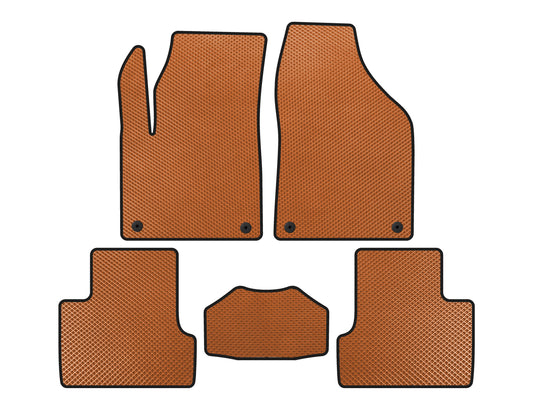EVA Floor Mats (2018+, Orange) for Jeep Cherokee KL 2013↗ - image 1
