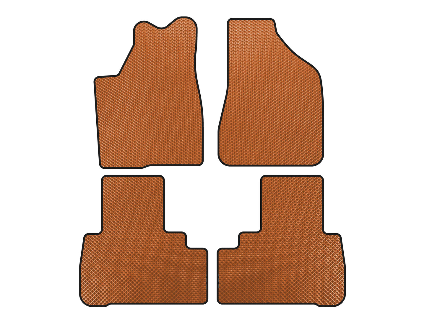 EVA Floor Mats (Orange) for Nissan Murano 2002-2008 - image 1