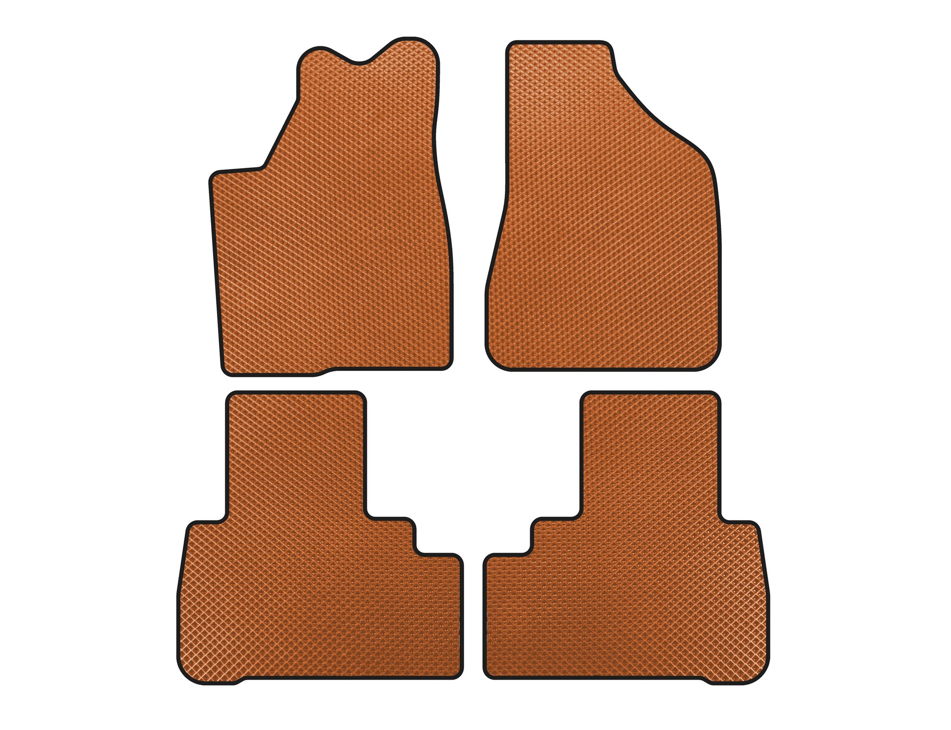 EVA Floor Mats (Orange) for Nissan Murano 2002-2008 - image 1