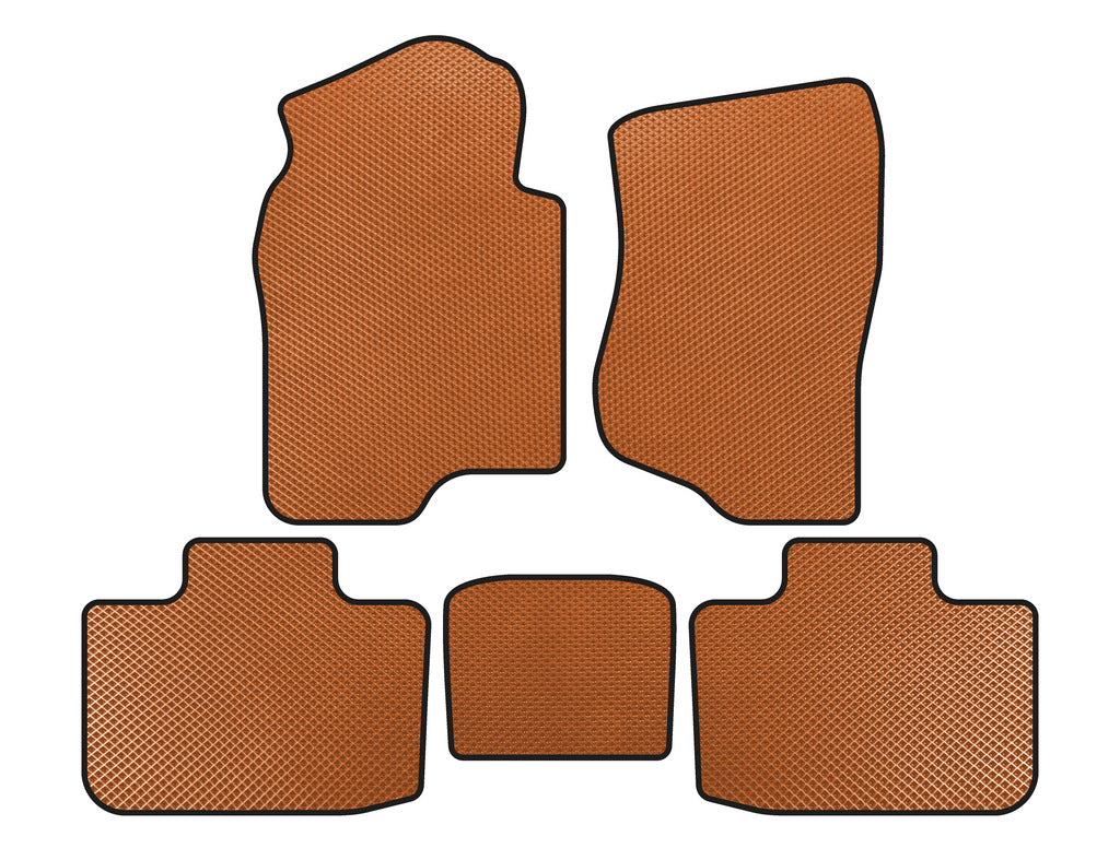 EVA Floor Mats (2 Rows, Orange) for Cadillac Escalade 2007-2014 - image 1