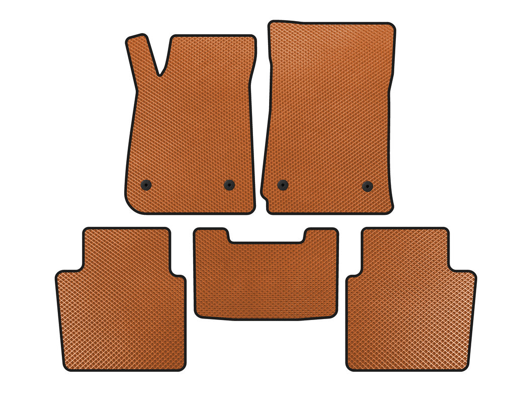 EVA Floor Mats (SD, Orange) for Chevrolet Impala 2013-2020 - image 1