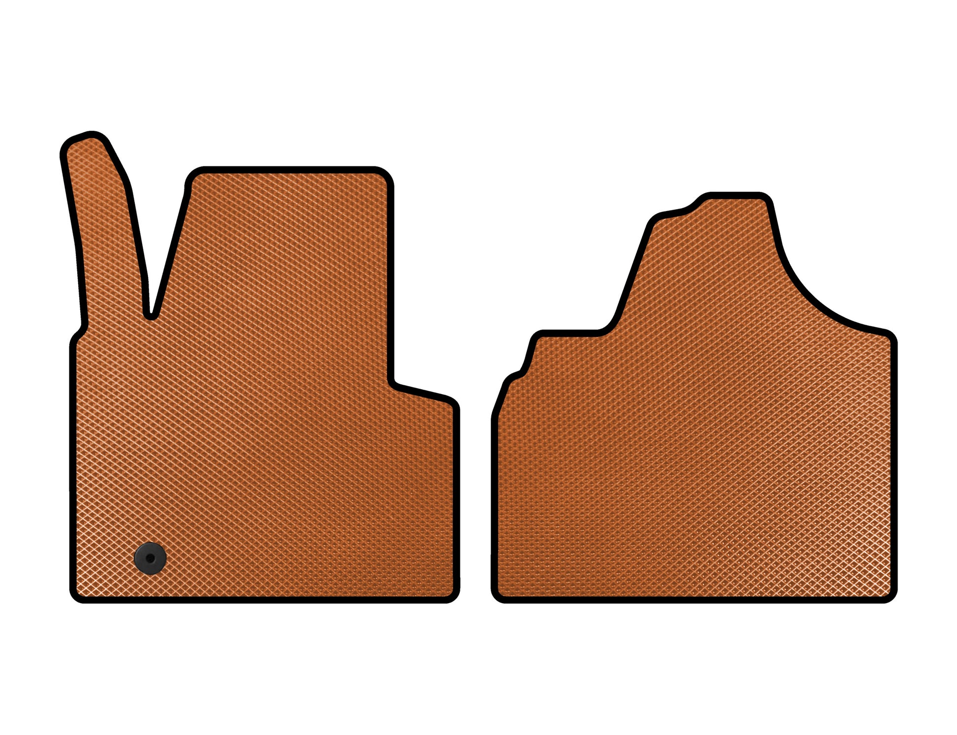 EVA Floor Mats (Orange) for Citroen Jumpy 2007-2017 - image 1