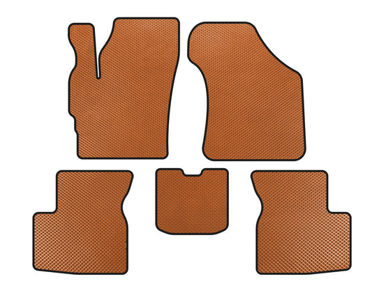 EVA Floor Mats (Orange) for Chery QQ 2003-2022 - image 1