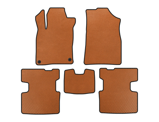EVA Floor Mats (Orange) for Honda Insight III 2018-2022 - image 1