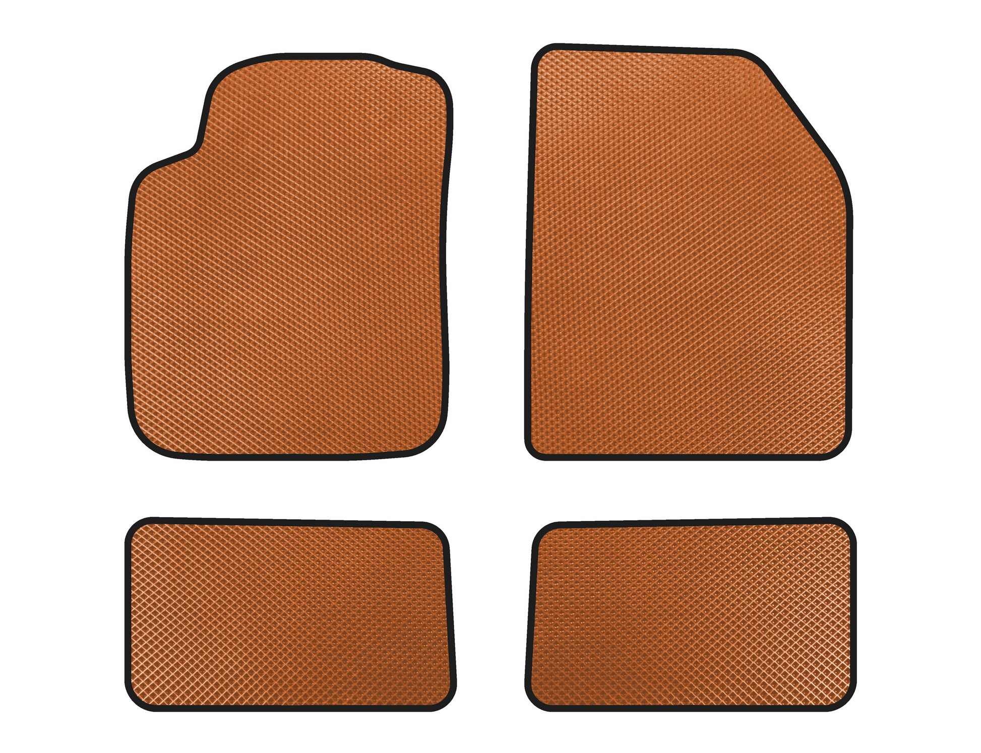 EVA Floor Mats (Orange) for Suzuki Alto 2009-2014 - image 1
