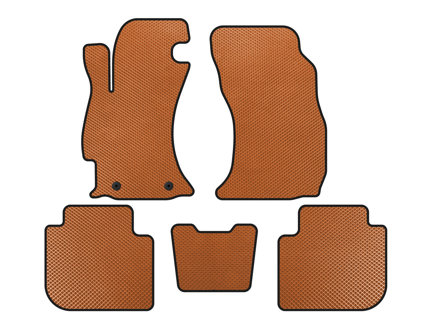 EVA Floor Mats (2013-2017, Orange) for Subaru Forester 2013-2018 - image 1