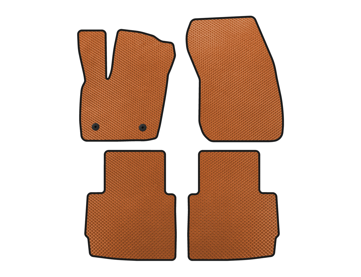 EVA Floor Mats (Orange) for Lincoln MKZ 2012-2020 - image 1