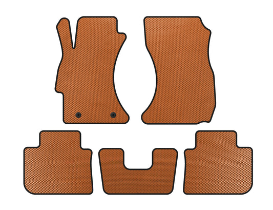 EVA Floor Mats (SD, Orange) for Subaru WRX 2014- - image 1