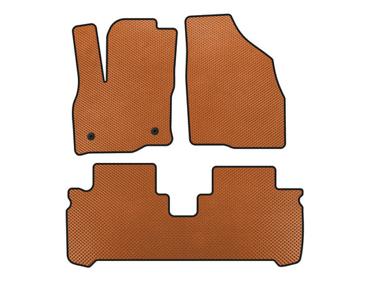 EVA Floor Mats (Orange) for Chevrolet Bolt 2016-2023 - image 1