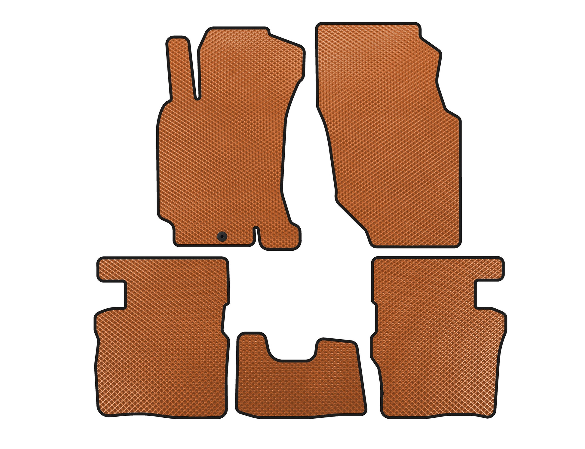 EVA mats (5-door, Orange) for Honda HR-V 1998-2006 - image 1