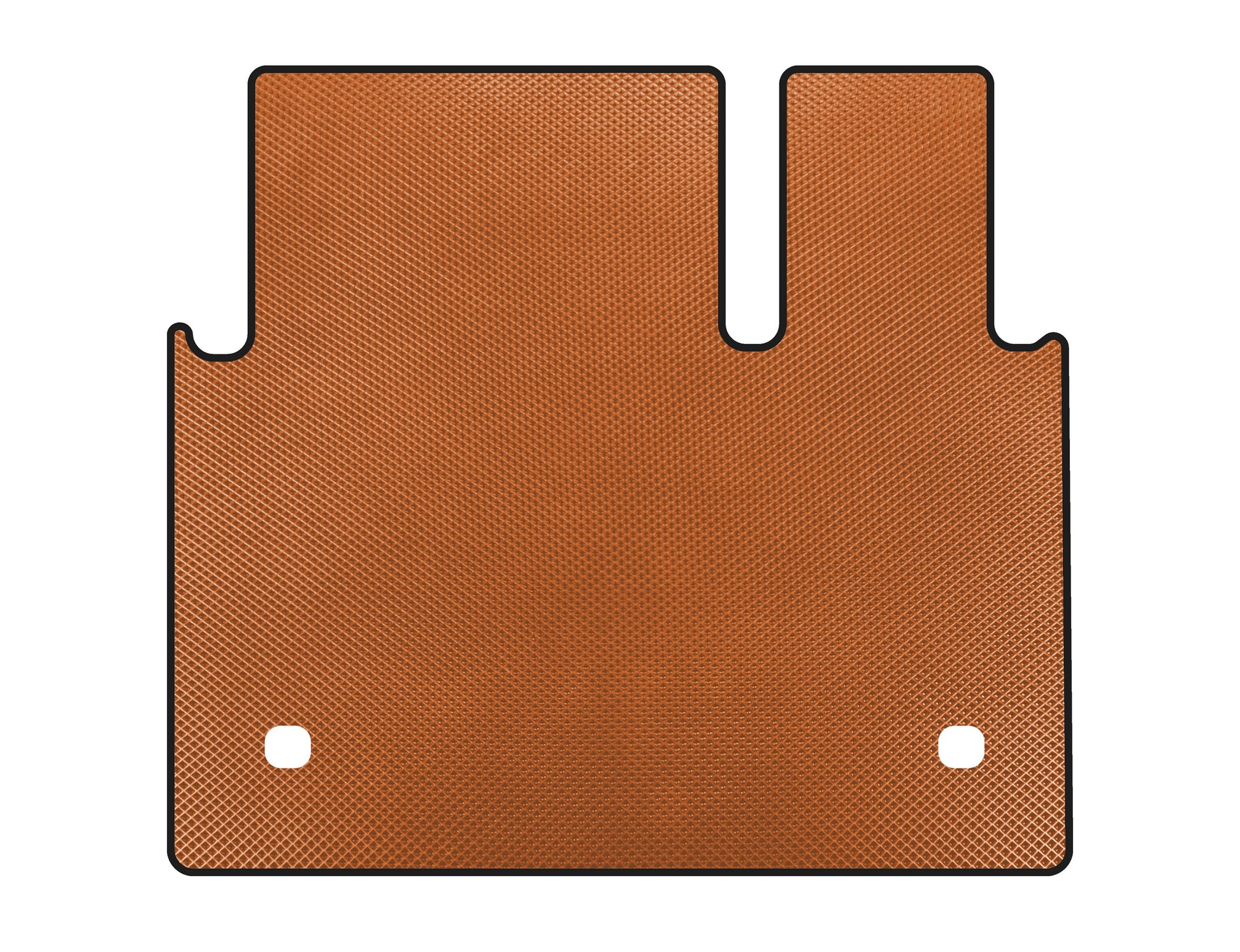 Trunk Mat EVA (2012-2016, 1+1, Orange) for Peugeot Expert 2007-2016 - image 1