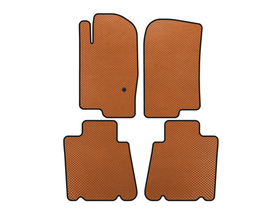 EVA Floor Mats (2 Rows, Orange) for Ford Explorer 2001-2005 - image 1