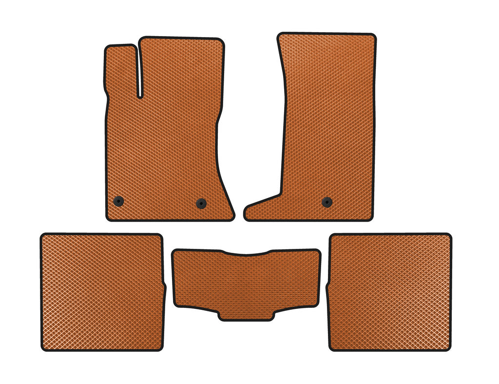 EVA Floor Mats (Orange) for Cadillac SRX 2004-2009 - image 1
