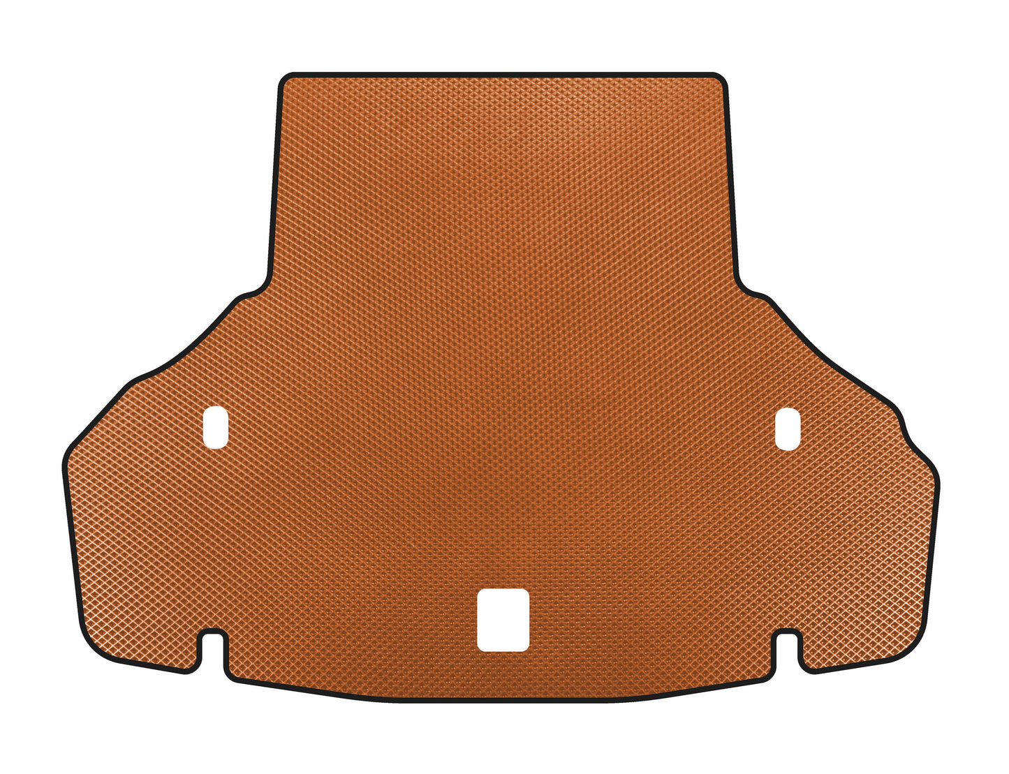 Trunk mat (2007-2009, SD, Not all-wheel drive, USA, Orange) for Lexus LS 2007-2017 - image 1