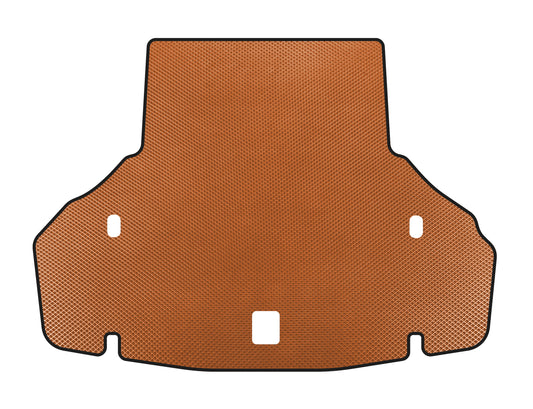Trunk mat (2007-2009, SD, Not all-wheel drive, USA, Orange) for Lexus LS 2007-2017 - image 1