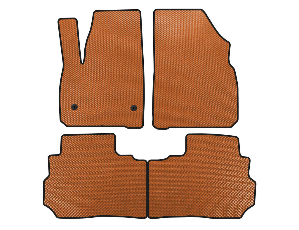 EVA Floor Mats (Orange) for Cadillac XT5 2016- - image 1