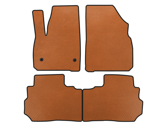 EVA Floor Mats (Orange) for Cadillac XT5 2016- - image 1