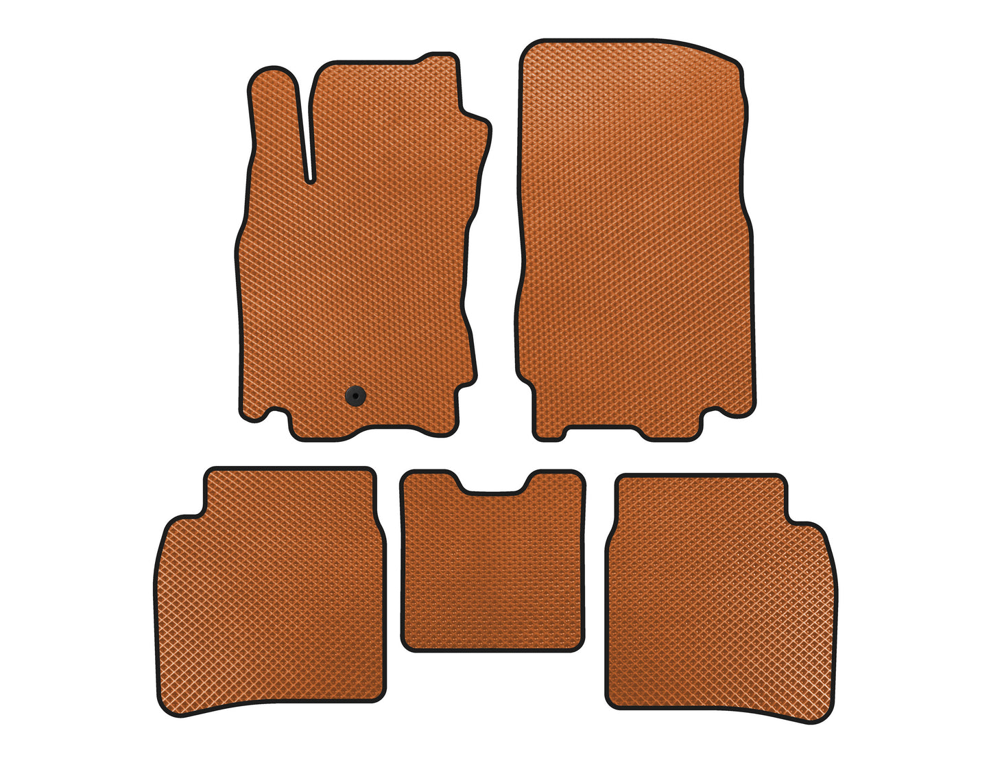 EVA Mats (Orange) for Nissan Note 2004-2012 - image 1