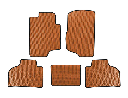EVA Floor Mats (Orange) for Chevrolet Silverado 2007-2013 - image 1