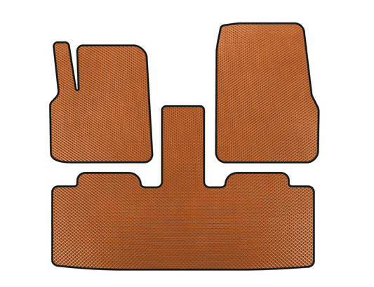 EVA Floor Mats (2 Rows, 7-Seater, Orange) for Renault Espace 2002-2014 - image 1