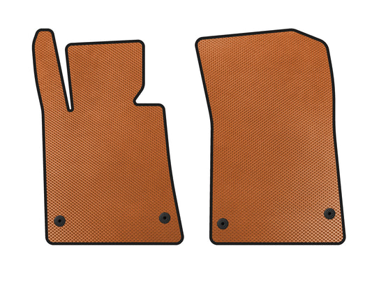 EVA Floor Mats (Roadster, Orange) for Mercedes SLK R172 2011-2016 - image 1