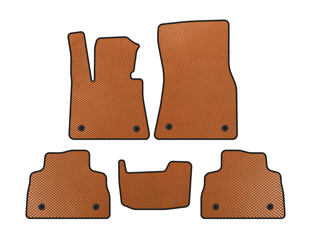 EVA Floor Mats (Orange) for BMW X6 G06 2019- - image 1
