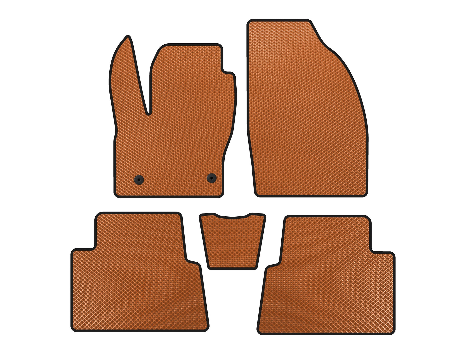 EVA mats (Orange) for Ford Kuga 2008-2013 - image 1