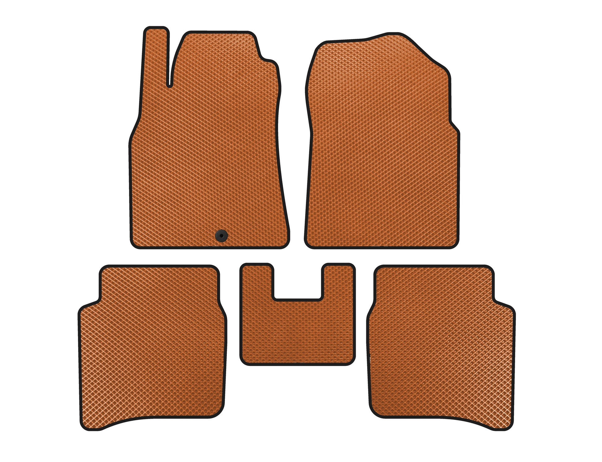 EVA Floor Mats (SD, Orange) for Nissan Primera P12 2002-2007 - image 1