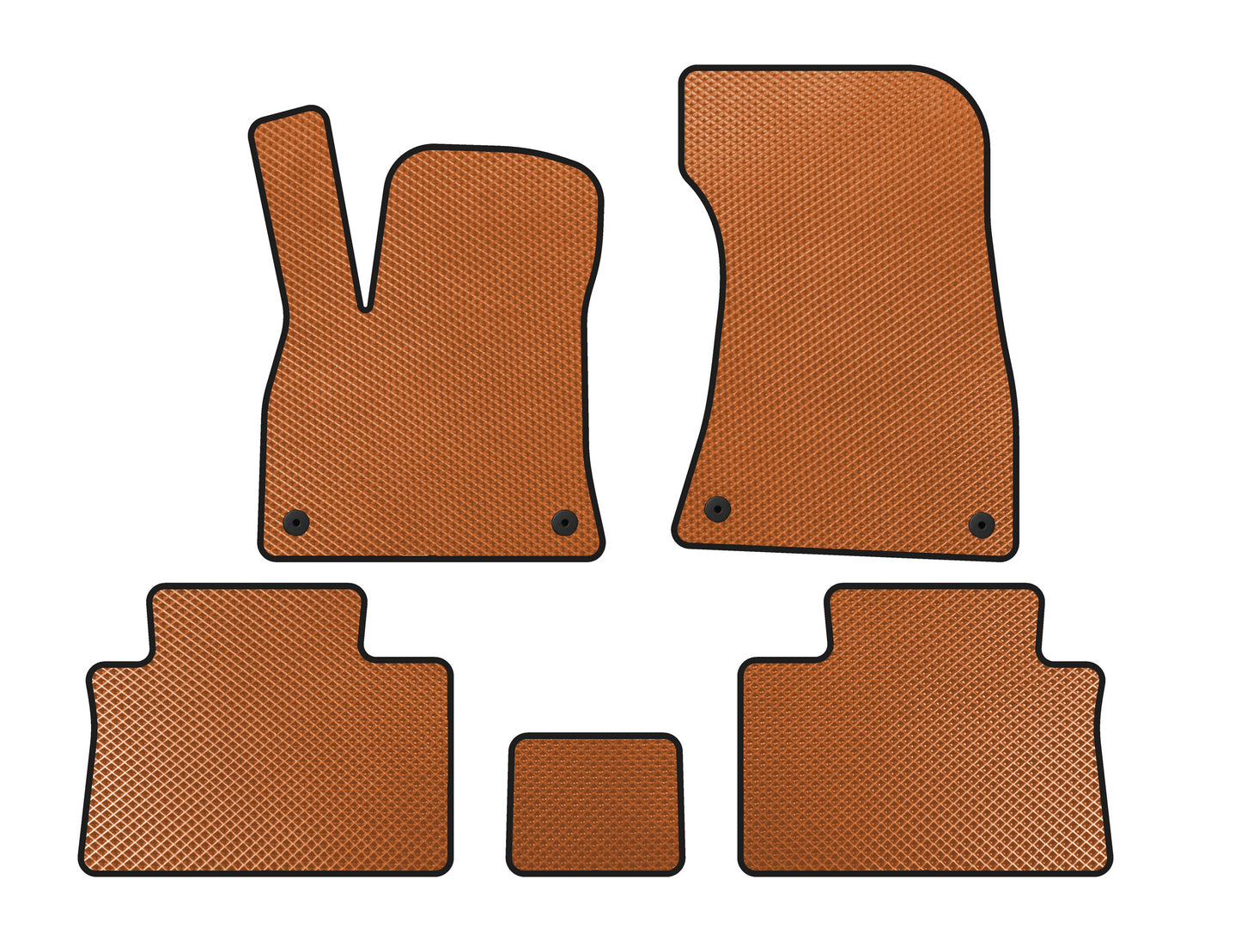 EVA Floor Mats (Sportback, Orange) for Audi e-Tron 2018-2022 - image 1