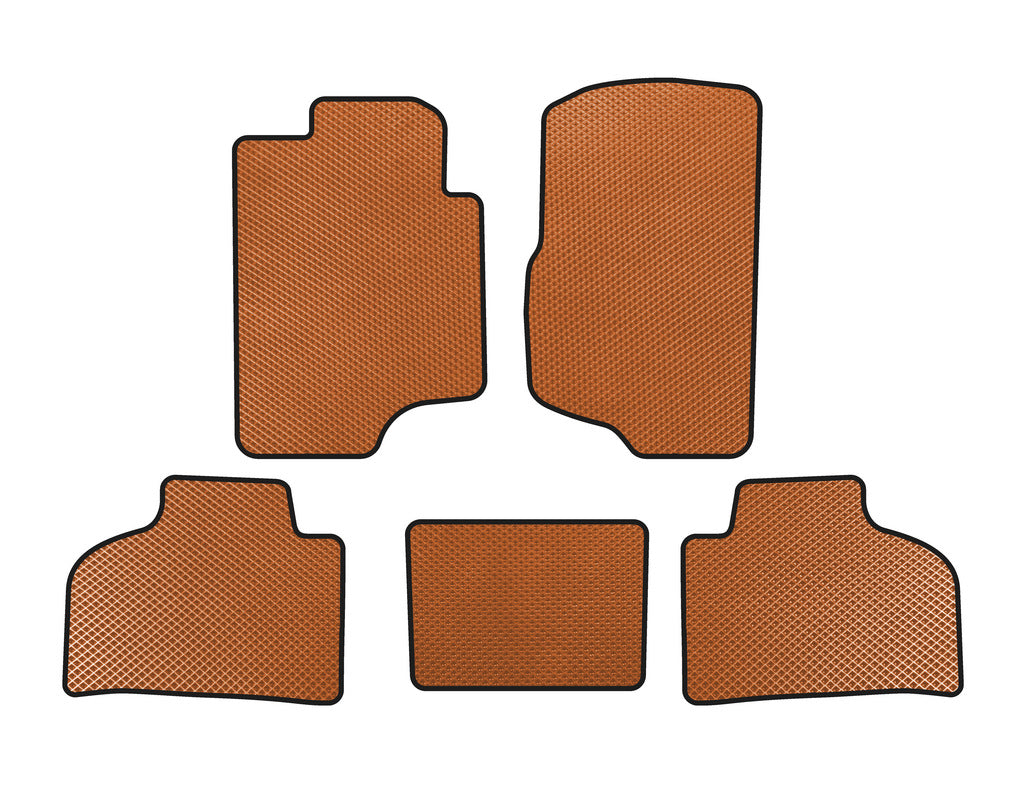 EVA Floor Mats (Orange) for Chevrolet Silverado 2007-2013 - image 1