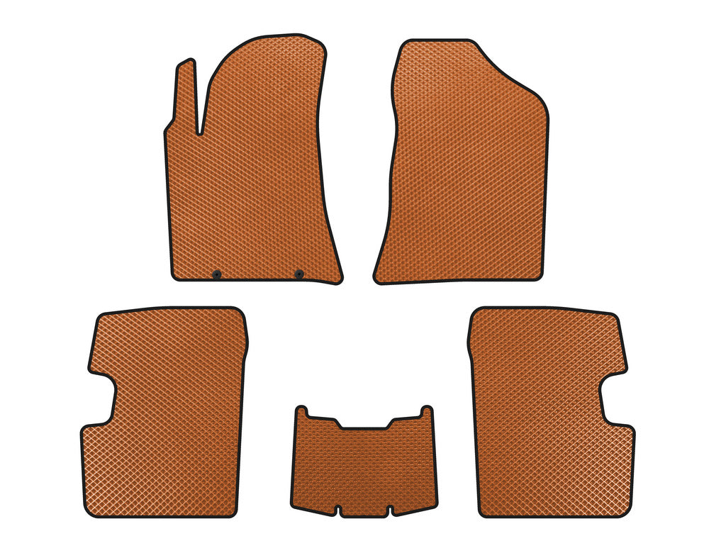 EVA Floor Mats (SD, Orange) for BYD F3 2013-2015 - image 1