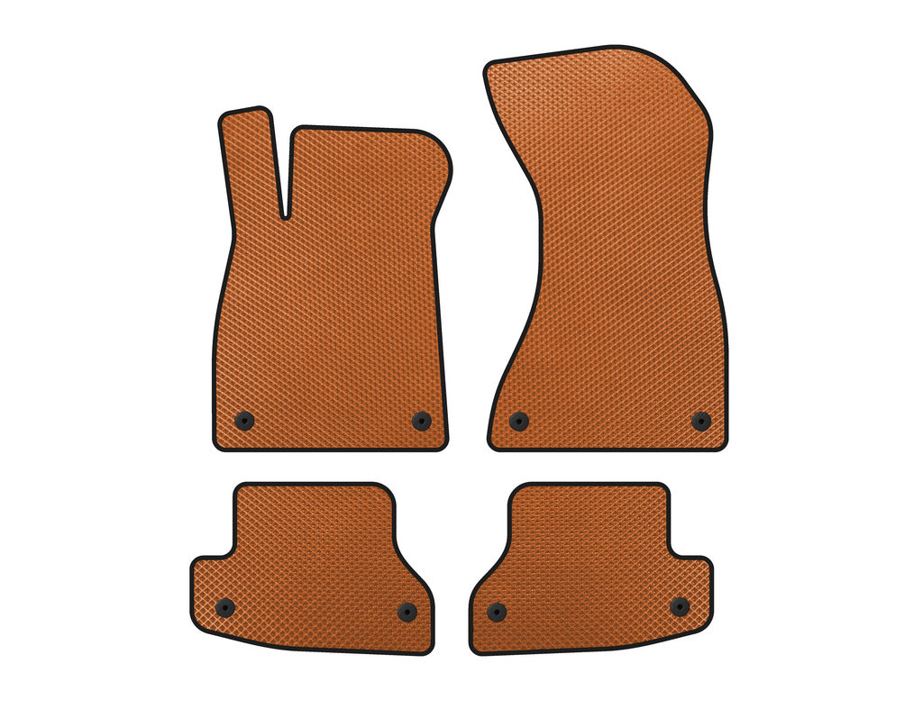 EVA Floor Mats (Coupe, Orange) for Audi A5 2016-2025 - image 1