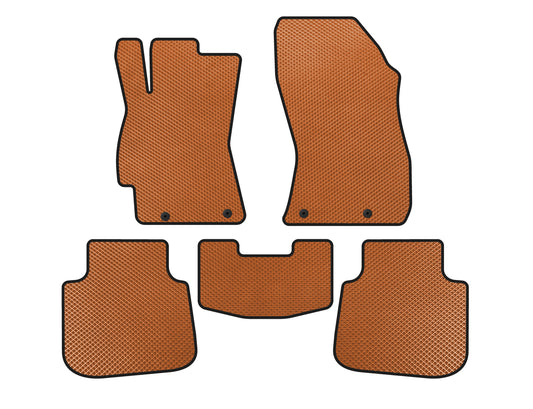 EVA Floor Mats (SD, Legacy BN, Orange) for Subaru Legacy 2014-2019 - image 1