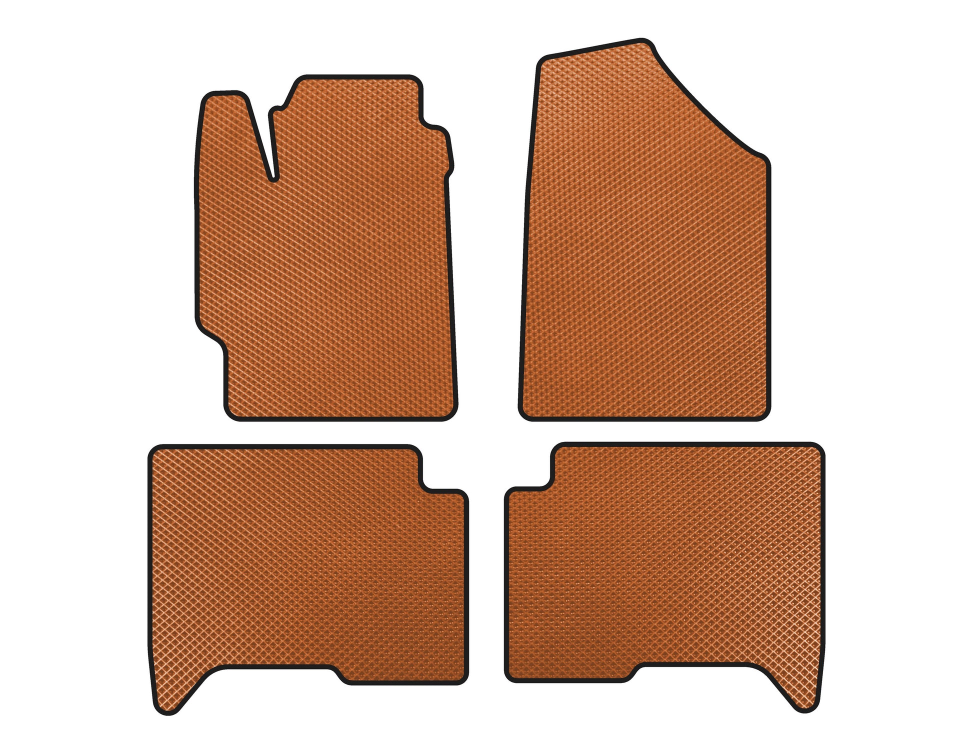EVA Floor Mats (SD, Orange) for Great Wall Voleex C30 2010-2016 - image 1
