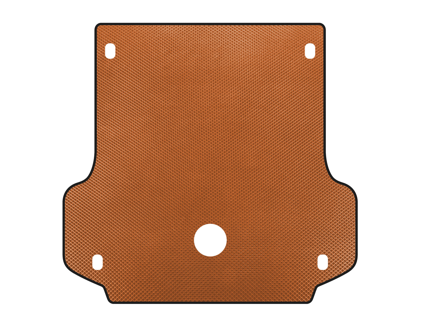 Trunk mat (2008-2013, Orange) for Mitsubishi Pajero Sport 2008-2015 - image 1