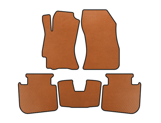 EVA Floor Mats (2009-2013, SD, Orange) for Subaru Legacy 2009-2014 - image 1