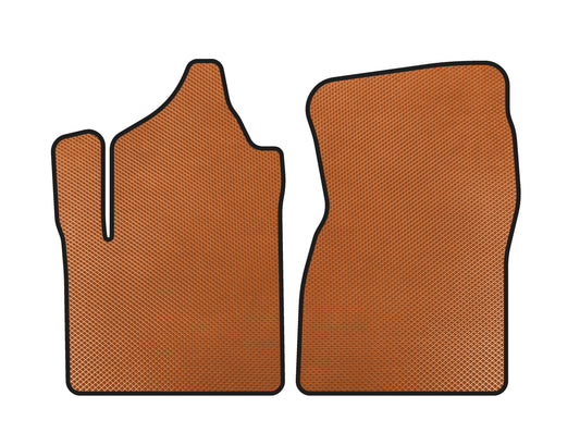 EVA Floor Mats (Orange) for GMC Sierra 2013-2019 - image 1