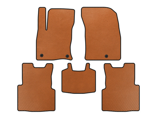 EVA Floor Mats (For Escape, Orange) for Ford Kuga/Escape 2019- - image 1