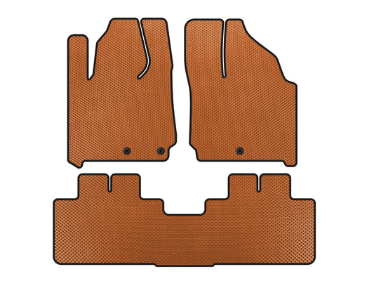 EVA Floor Mats (Orange) for Cadillac SRX 2010-2016 - image 1
