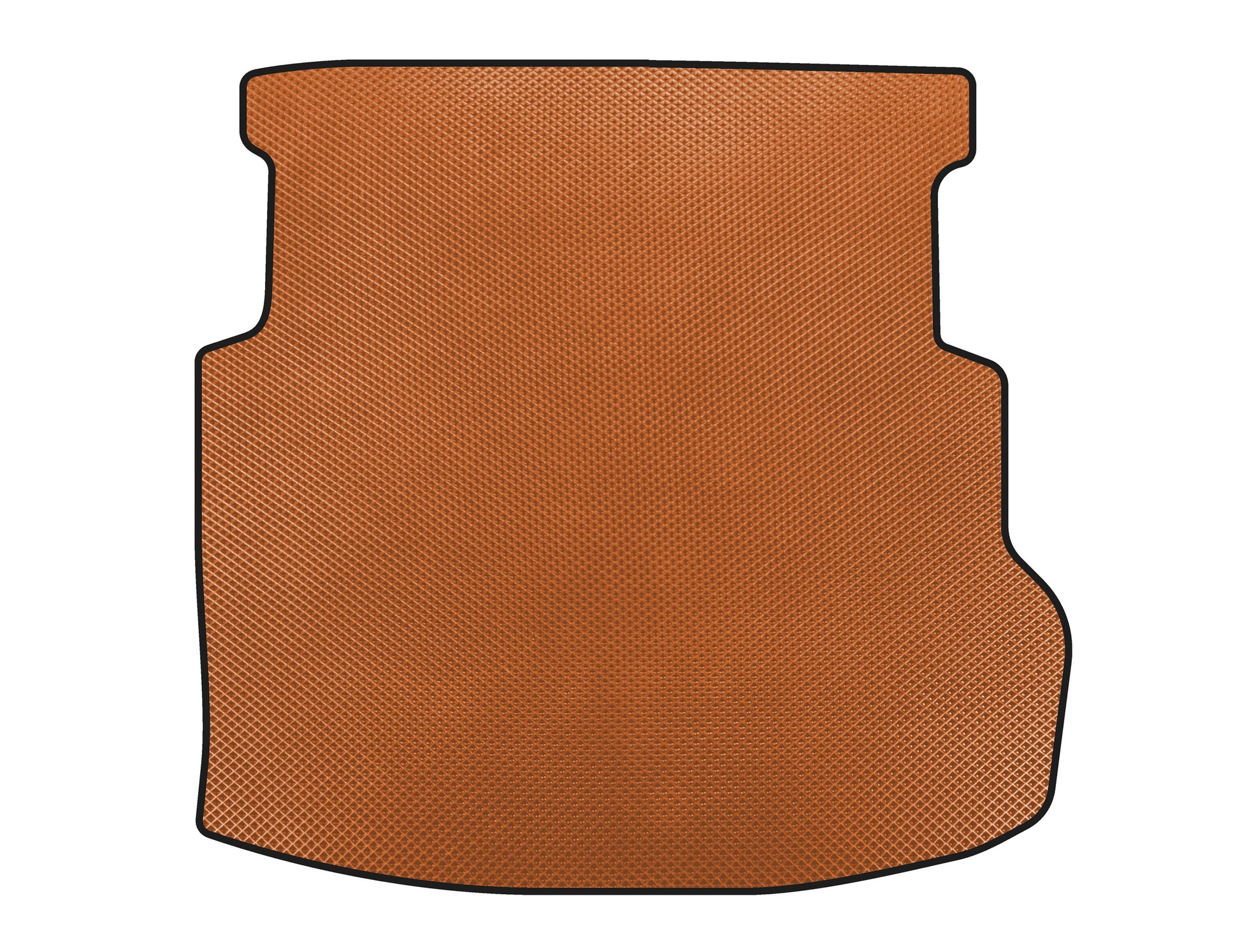 Trunk mat (2004-2008, Coupe, 4-door, Orange) for Mercedes CLS C219 2004-2010 - image 1