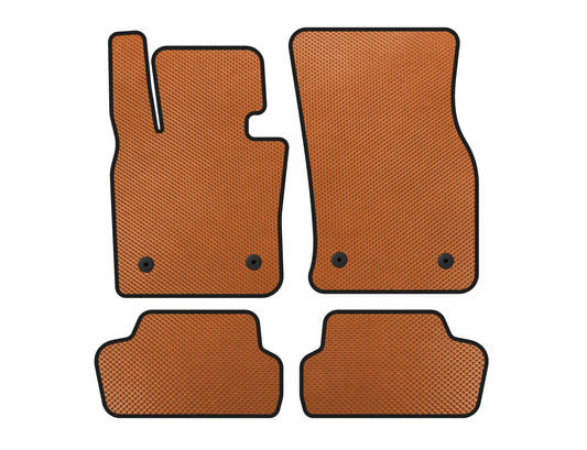EVA Floor Mats (for F56, Orange) for Mini Cooper F55/56/57 2014-2023 - image 1