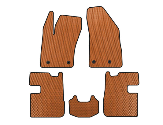 EVA Floor Mats (SD, Orange) for Fiat Tipo 2016- - image 1