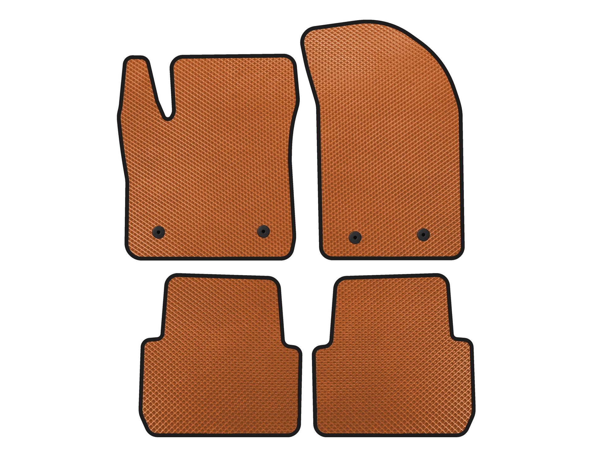 EVA Floor Mats (SD, Orange) for Chrysler 200 I 2010-2014 - image 1