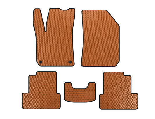 EVA Floor Mats (Orange) for Peugeot 308 2014-2021 - image 1