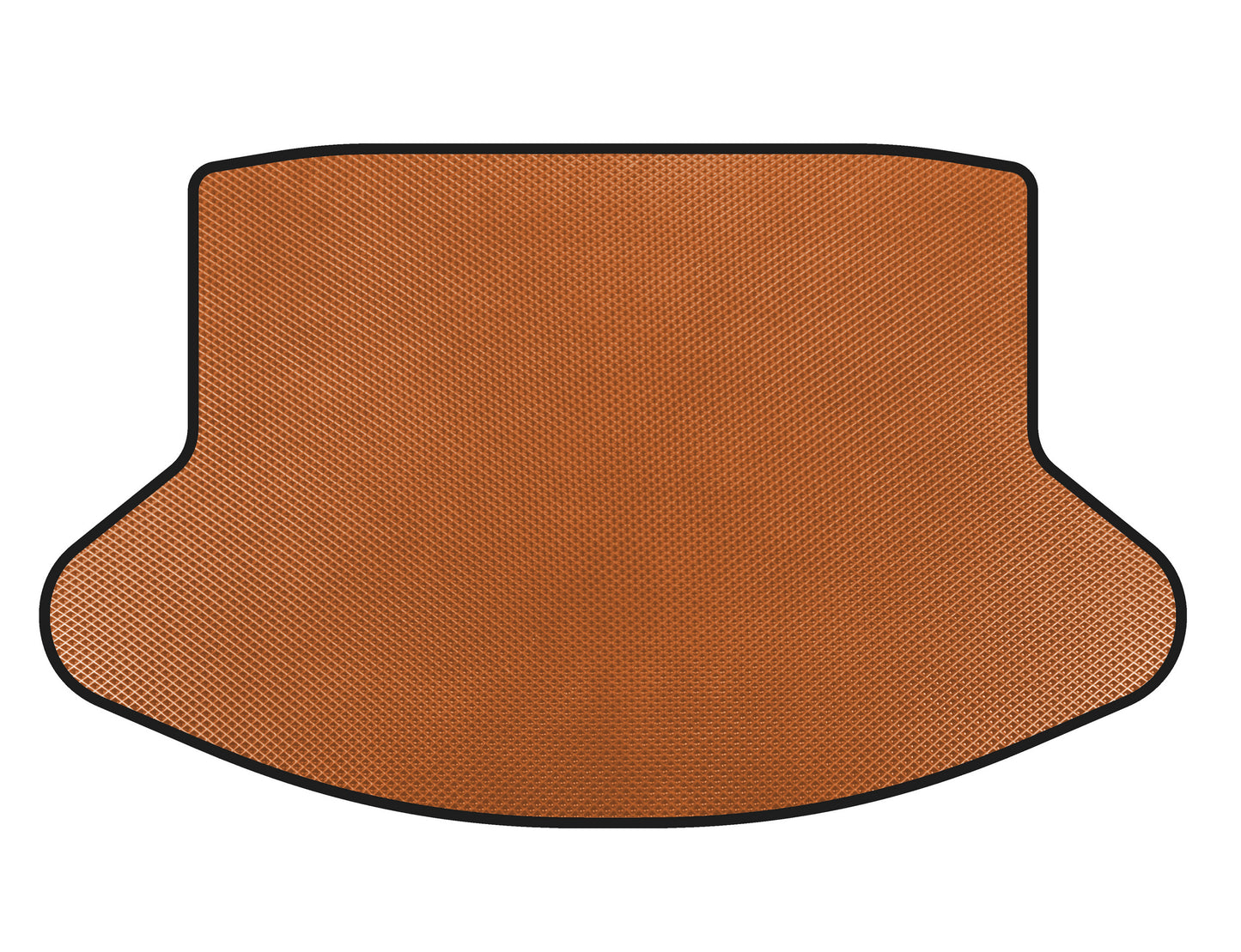 EVA Trunk Mat (2015-2019, Coupe, Orange) for Honda Civic Sedan X 2016-2021 - image 1