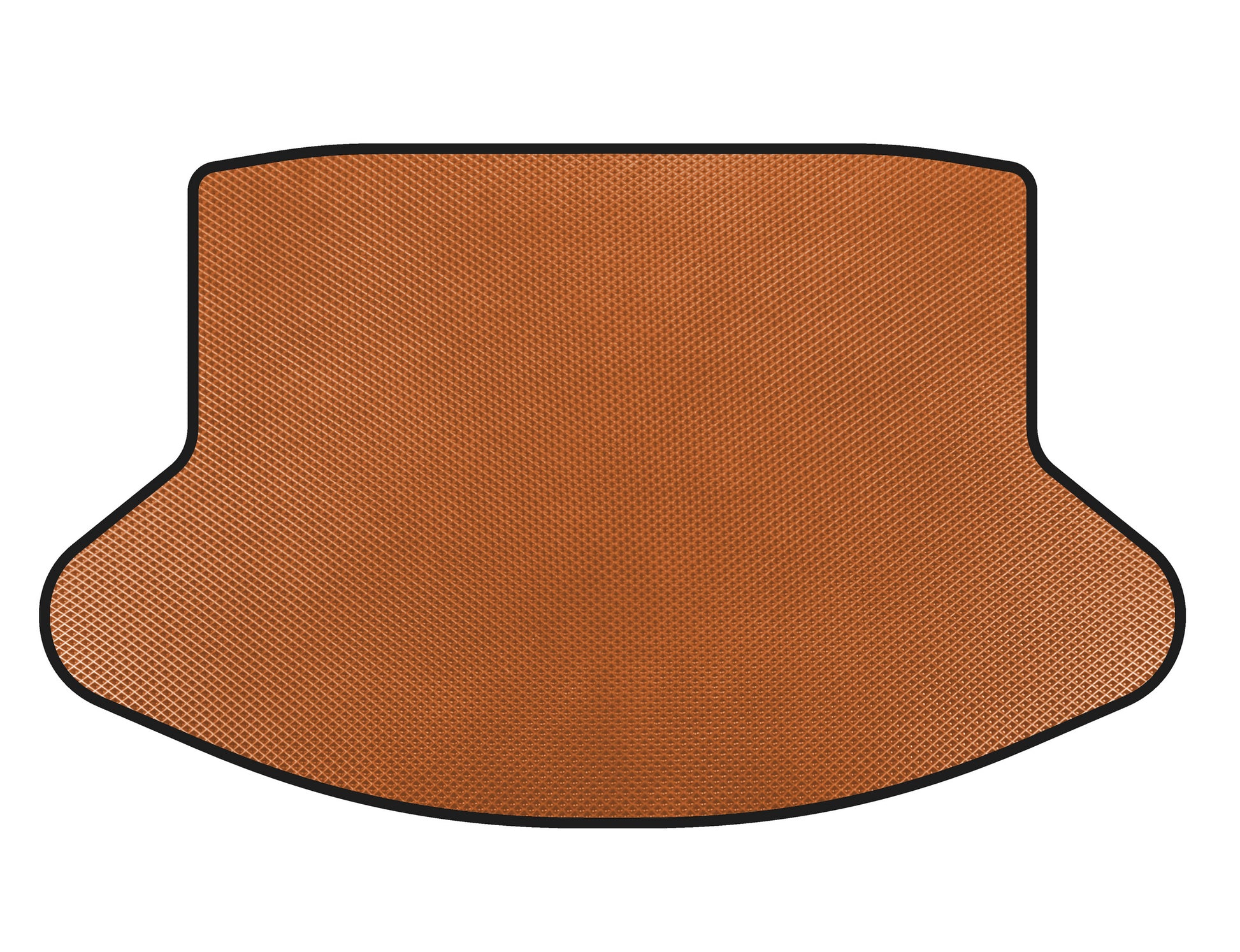 EVA Trunk Mat (2015-2019, Coupe, Orange) for Honda Civic Sedan X 2016-2021 - image 1
